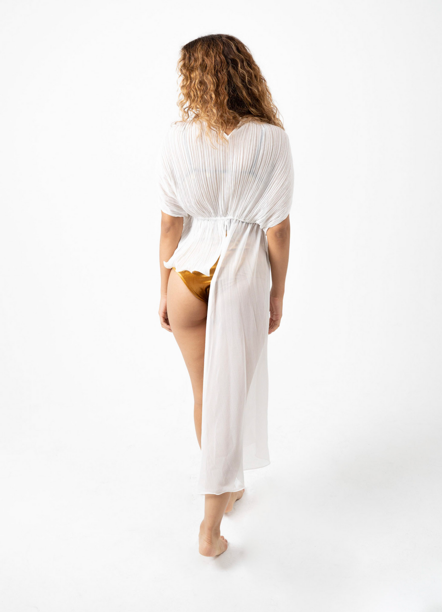 Adele | White Asymmetrical Top